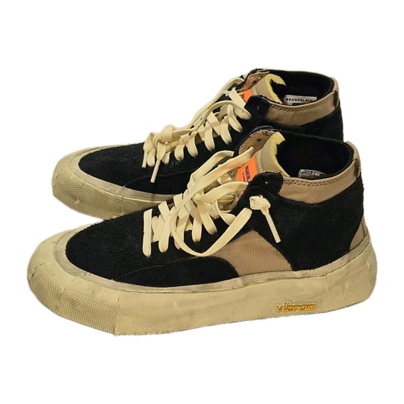 BRANDBLACK Capo Dirty High Top Sneakers Women 7.5 Streetwear NWT - Picture 2 of 7